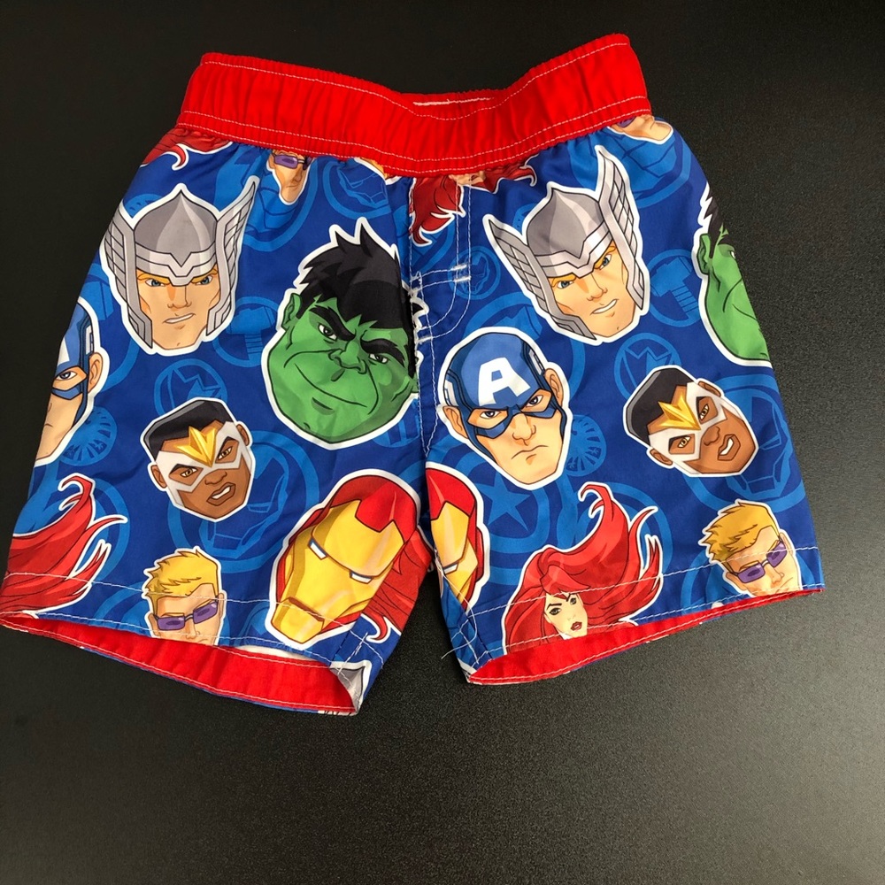 Marvel boys swim trunks